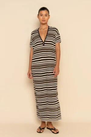 ELCE Swim AURA MAXI DRESS - DESERT STRIPE* Paradis | Dresses