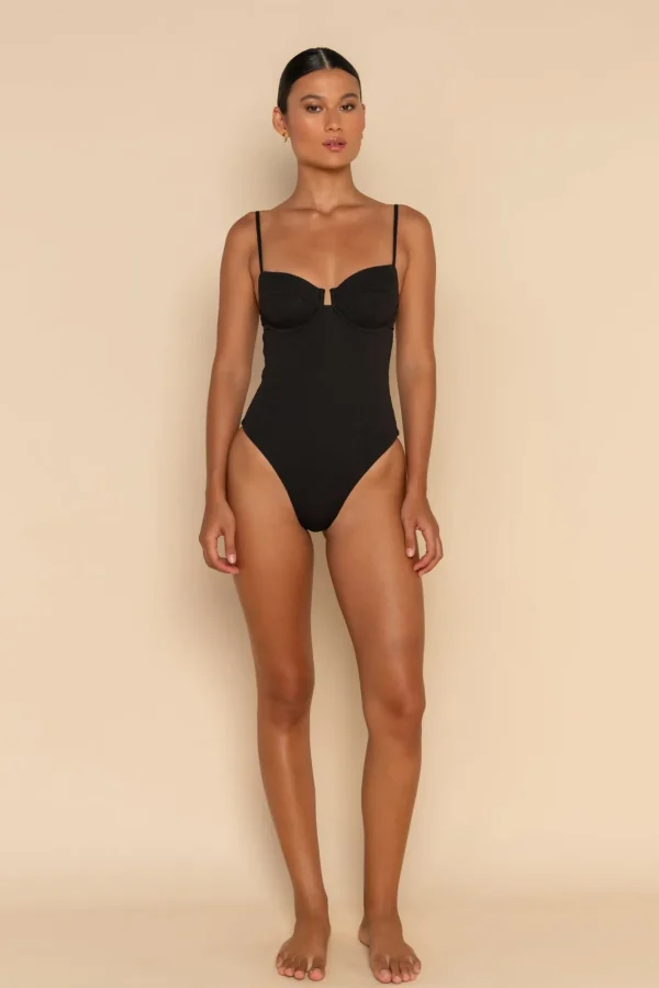 ELCE Swim CINDY ONE PIECE - BLACK* One Pieces