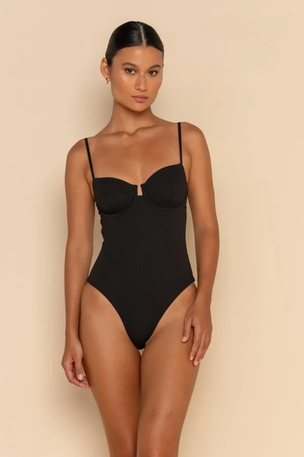 ELCE Swim CINDY ONE PIECE - BLACK* One Pieces