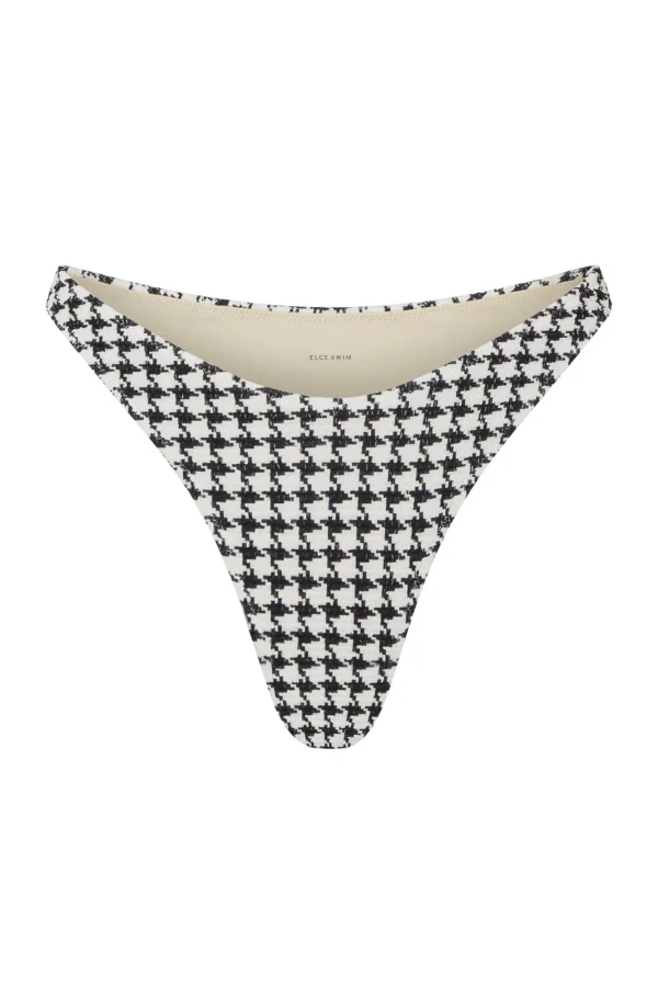 ELCE Swim ESCAPE CHEEKY BOTTOM - HOUNDSTOOTH* Escape | Swim Bottoms