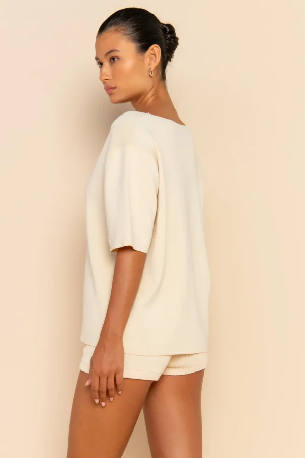 ELCE Swim INKA KNIT SHIRT - MILK* Tops