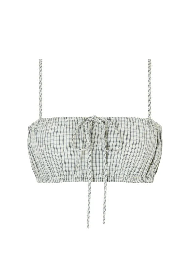 ELCE Swim JACQUES BRALETTE - INK CHECK* Tops | Holiday Capsule