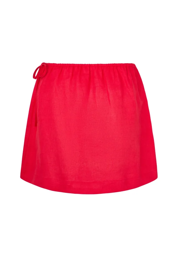 ELCE Swim LOTTIE MINI SKIRT- CHERRY* Selalu | Bottoms