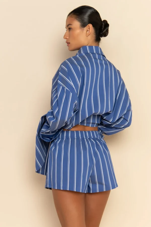 ELCE Swim RYAN SHIRT - BLUE STRIPE* Oasis | Tops