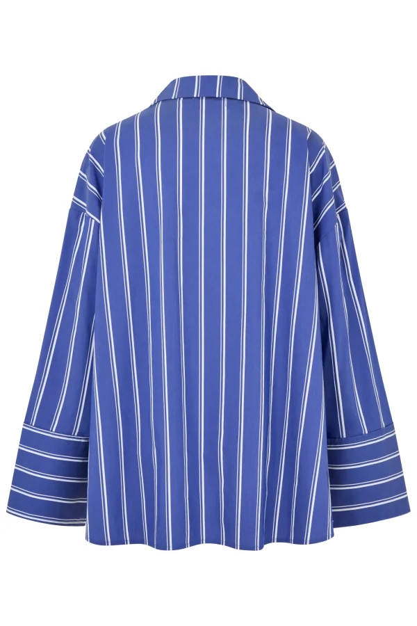 ELCE Swim RYAN SHIRT - BLUE STRIPE* Oasis | Tops